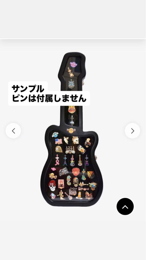 ゆっくん【未使用新品】ハードロックカフェ ギターケース型ピンボード
