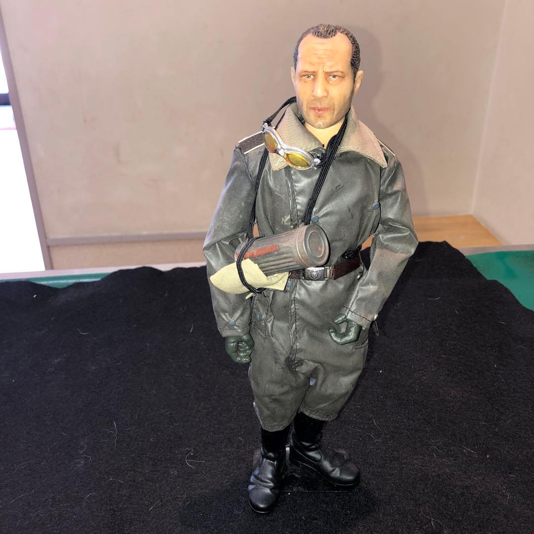 ブルースウイルスミリタリーフィギュアードイツオートバイ伝令兵