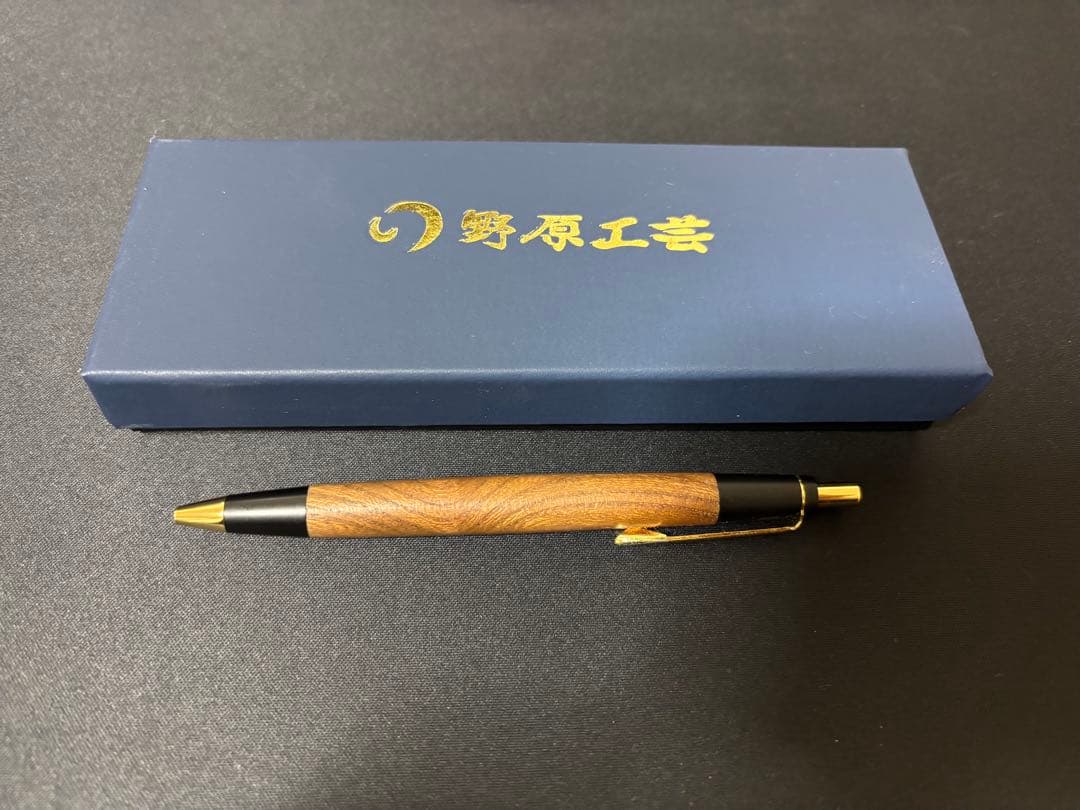 野原工芸 旧型可動式　木製シャープペンシル　欅