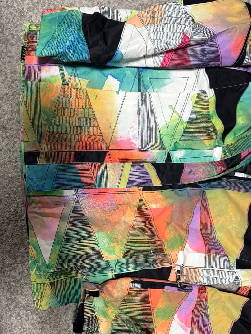 ［美品］ レディース スノボーウェア 上下セット ROXY SWIVEL