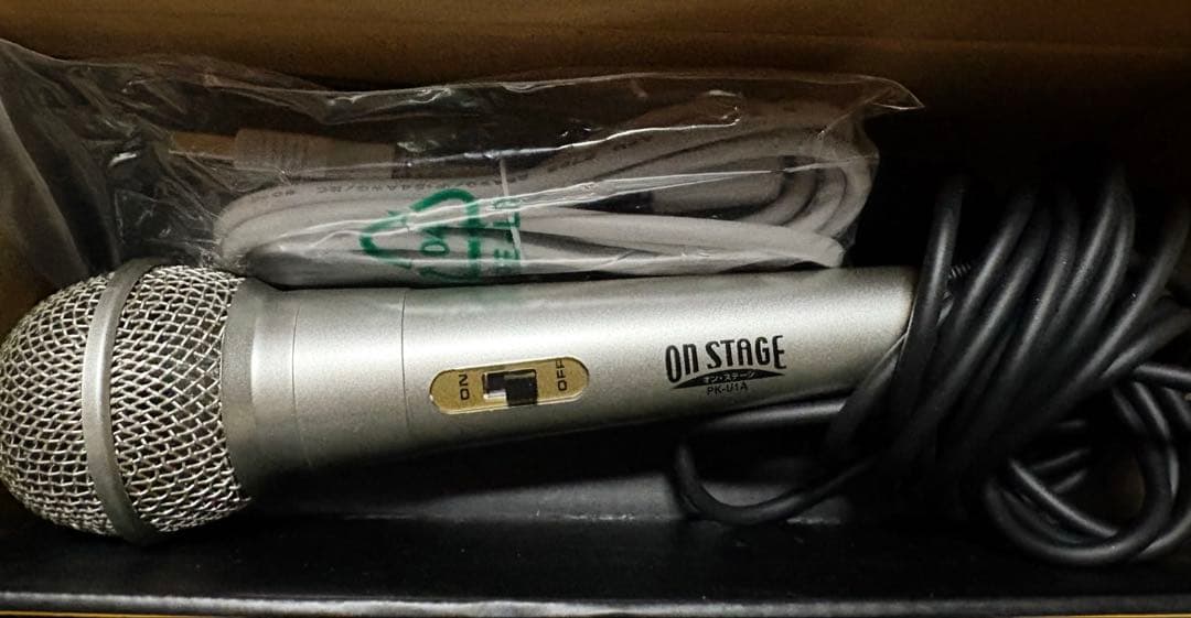 ON STAGE オンステージ ペアマイク マイク2本セット 昭和・平成