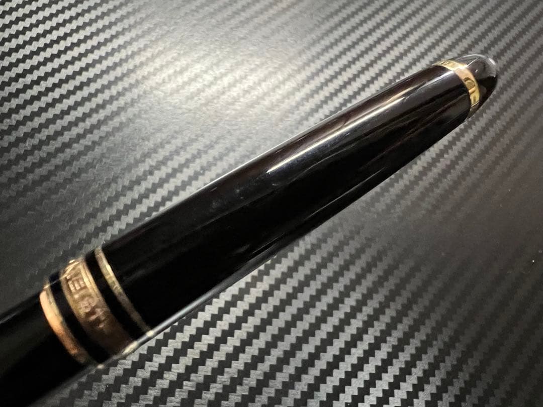 モンブラン 極美品 144 万年筆 EF ブラック 中白