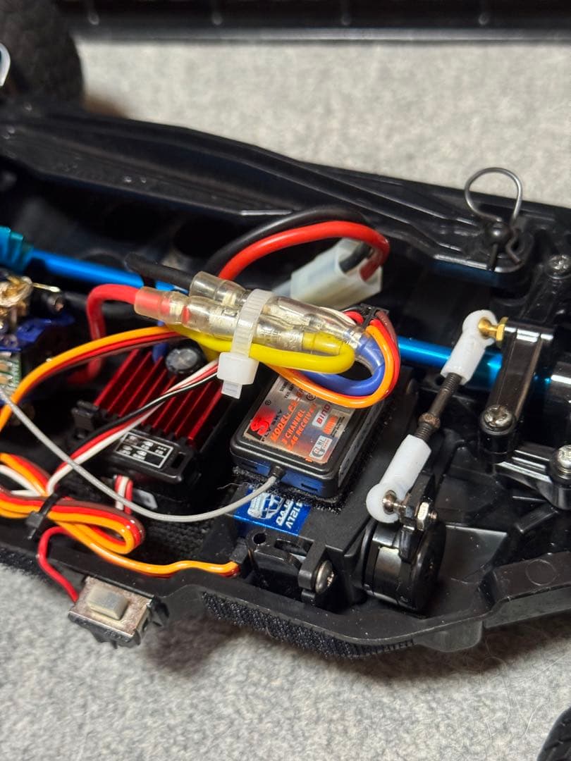 タミヤTT-02ベースラリーカー シトロエンC3WRCオリジナル OP、プロポ付