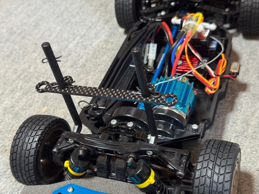 タミヤTT-02ベースラリーカー シトロエンC3WRCオリジナル OP、プロポ付