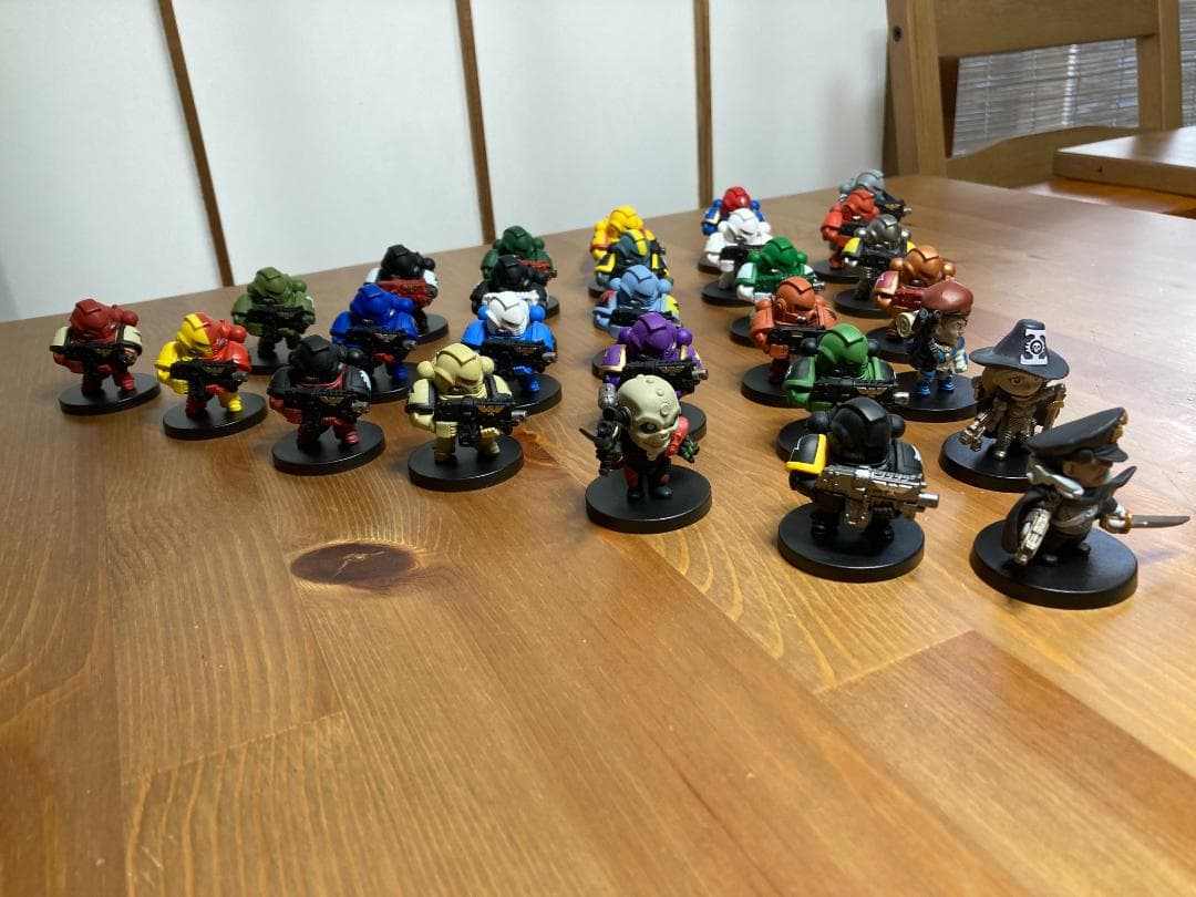 ゲームキャラクター Chibi Warhammer 40k Collection (Bandai)