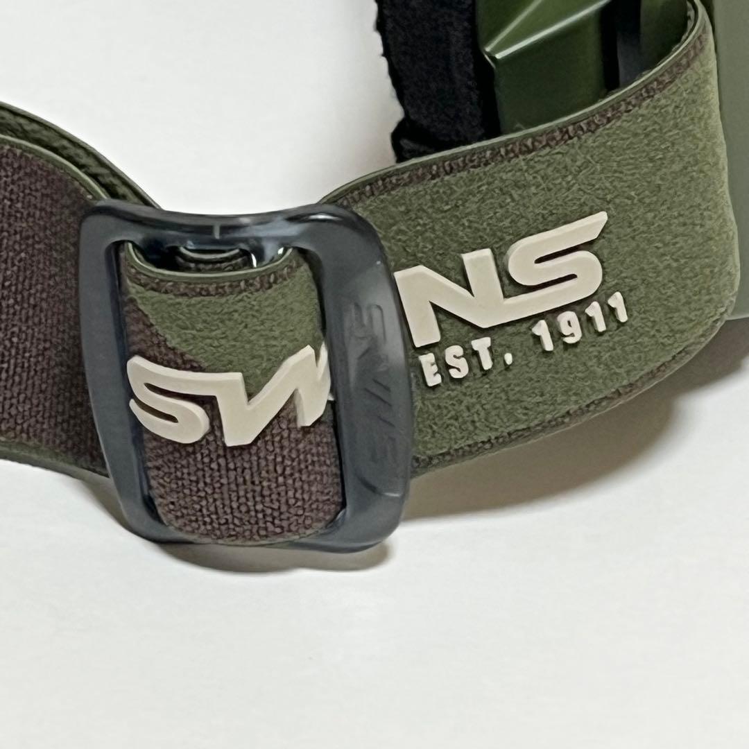 【未使用級美品】RACAN スキー　スノーボード　ゴーグル SWANS