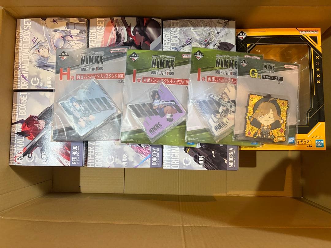 NIKKE ZONEタオル・フィギュア・スタンドセット