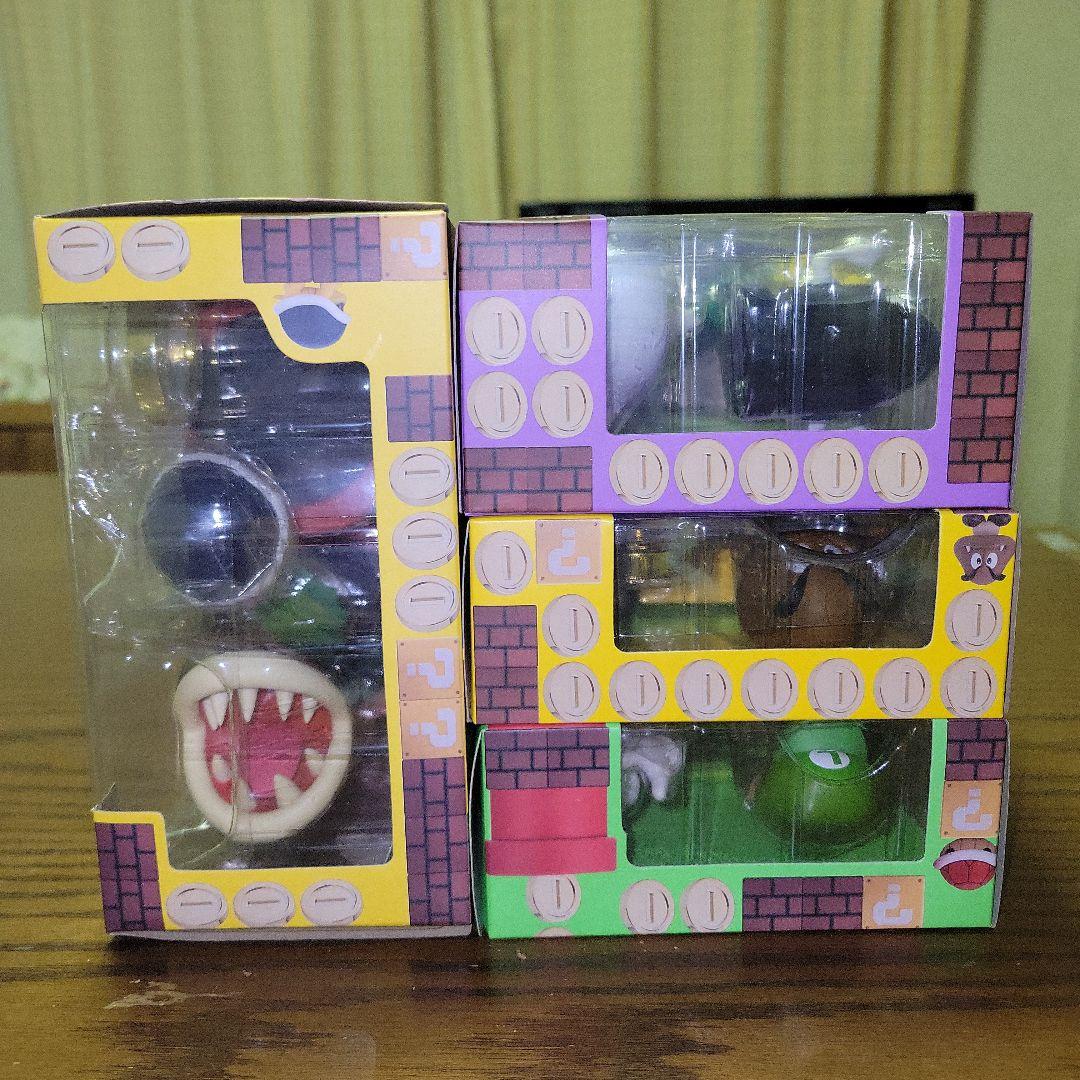 S.H.Figuarts スーパーマリオ フィギュア　４種セット