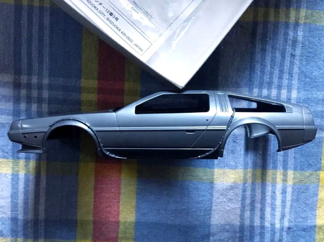 限定品 1/24 デロリアン・パート2 w/カラーエッチングパーツ アオシマ