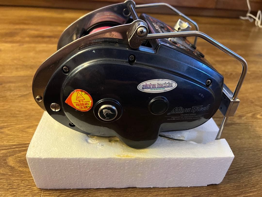 美品　コマンド　ミヤマエ　ミヤエポック　COMMAND X-9SP 電動リール