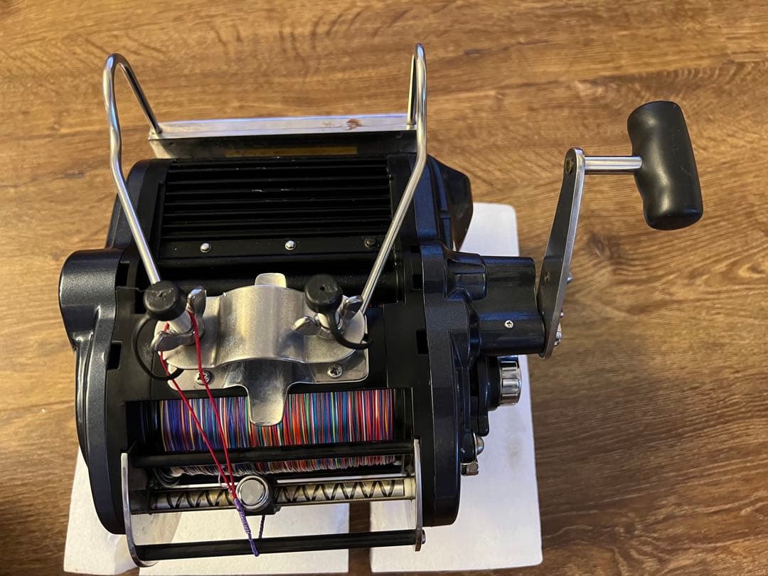 美品　コマンド　ミヤマエ　ミヤエポック　COMMAND X-9SP 電動リール