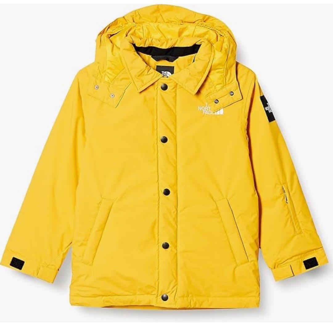子ども用イエローフード付きジャケット