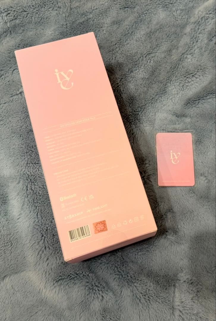 即購入⭕️ IVE 公式 ペンライト ver.2 新品未開封 特典 トレカ付き
