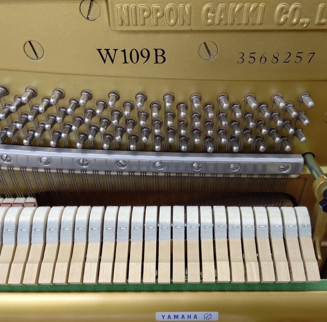 ヤマハサイレントピアノ W109B【消音機能後付け・希少品番・内部整備/調律済】