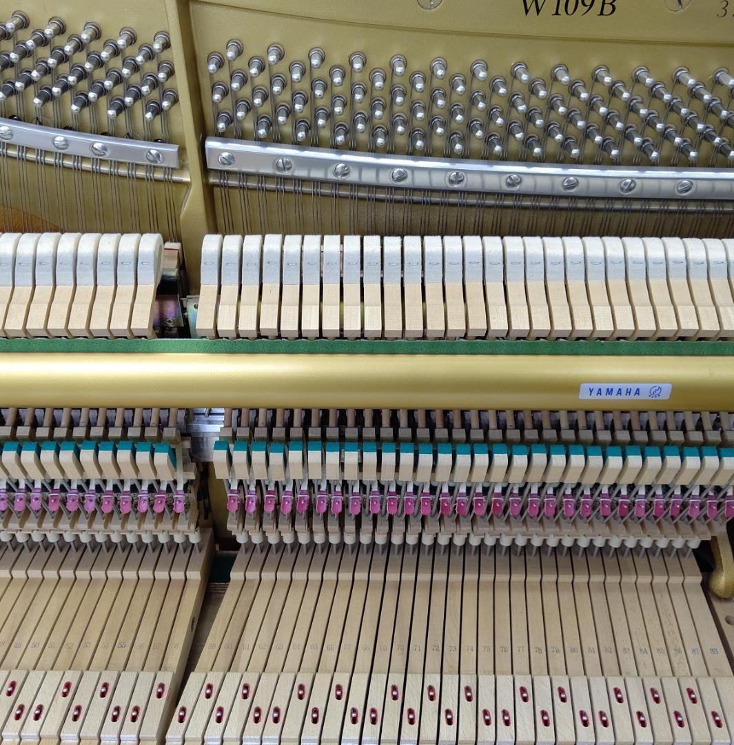 ヤマハサイレントピアノ W109B【消音機能後付け・希少品番・内部整備/調律済】