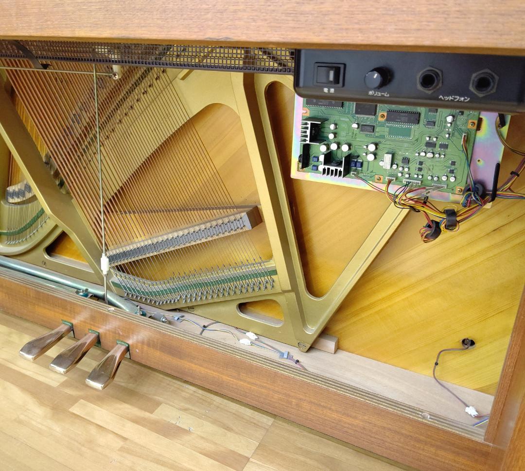 ヤマハサイレントピアノ W109B【消音機能後付け・希少品番・内部整備/調律済】