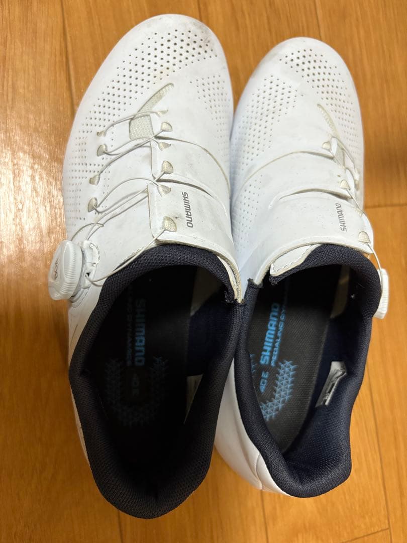 Shimano RC3ホワイト 自転車シューズ