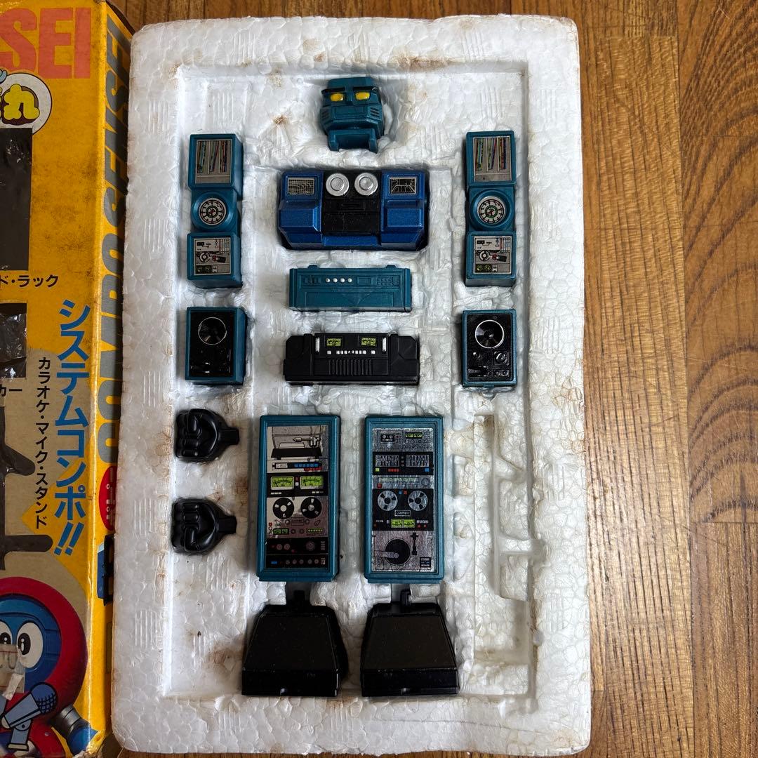 ポピー バッテンロボ丸 コンポセンセイ カリントメイトシリーズ 合体 レトロ
