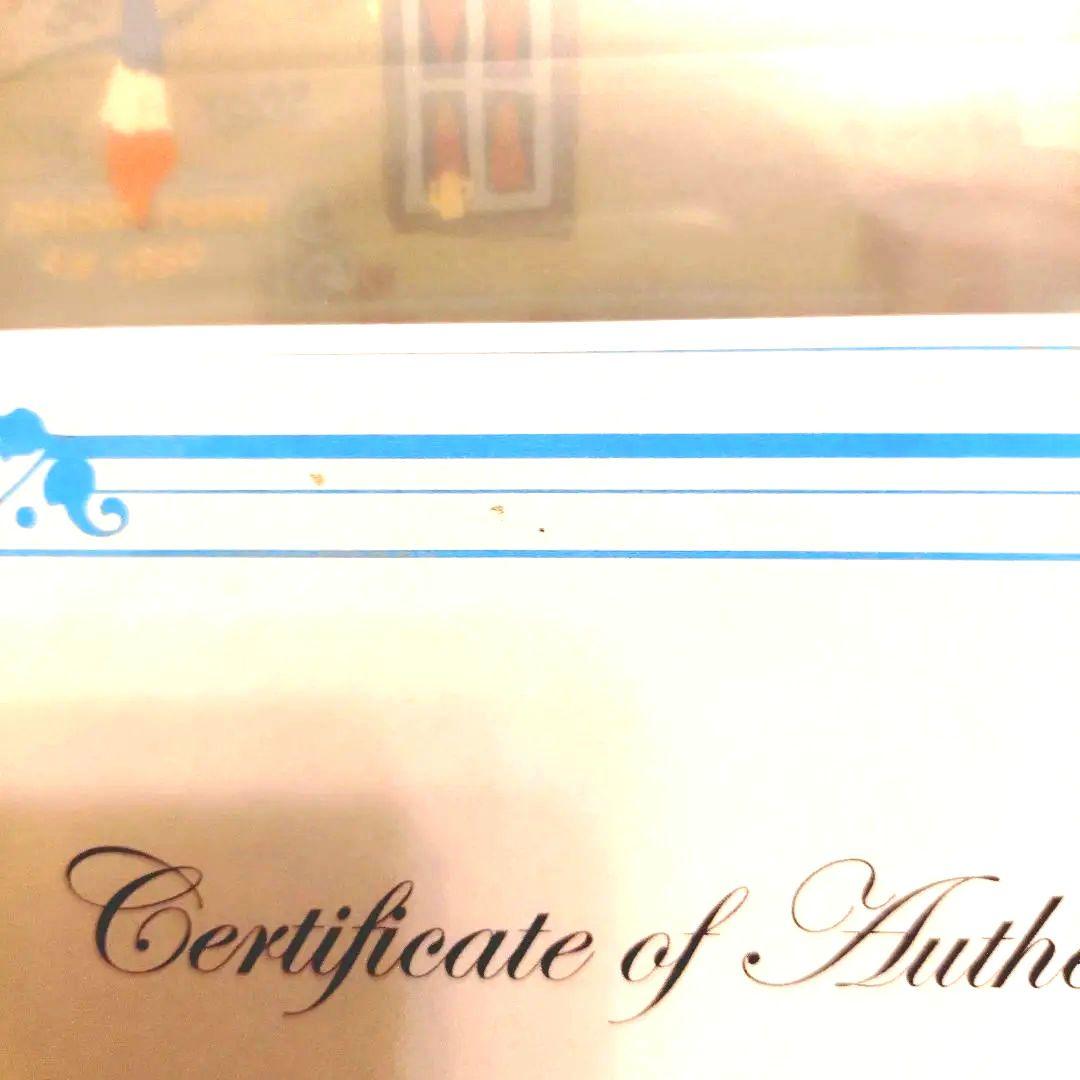 大判リトグラフ 7月14日のパレード ミシェル・ドラクロア 版上サイン有