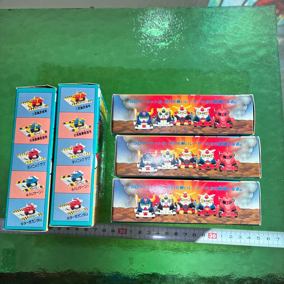 x*3様 SDガンダムレーサー　全5種セット