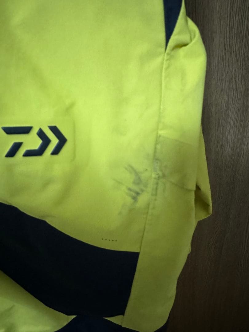 ダイワ　エアインフレータブルレインジャケット DR-3223J イエロー