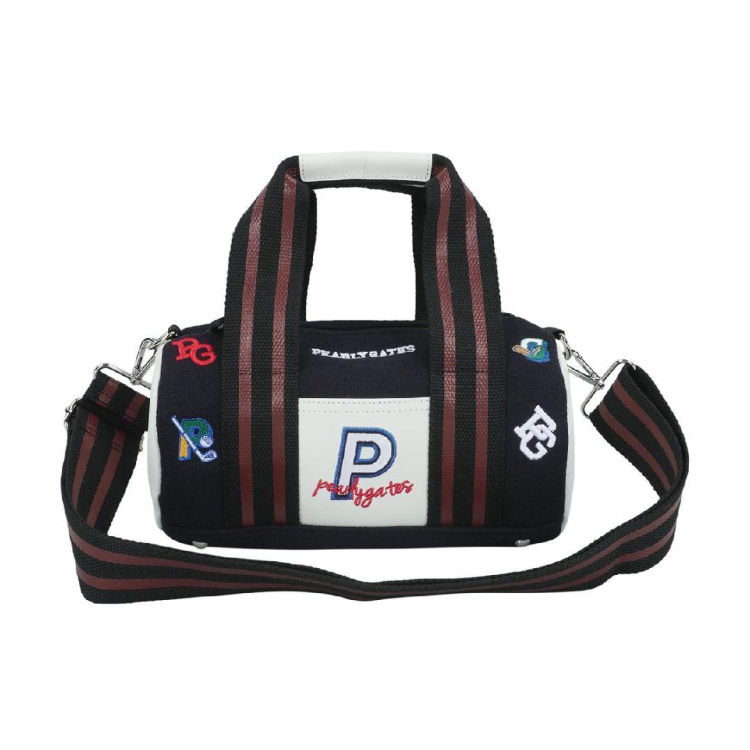 PEARLYGATES カートバッグ　カレッジワッペンシリーズ　2WAY