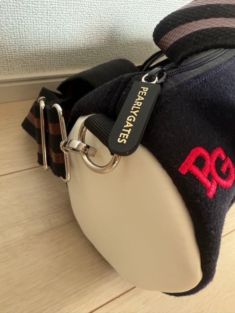 PEARLYGATES カートバッグ　カレッジワッペンシリーズ　2WAY