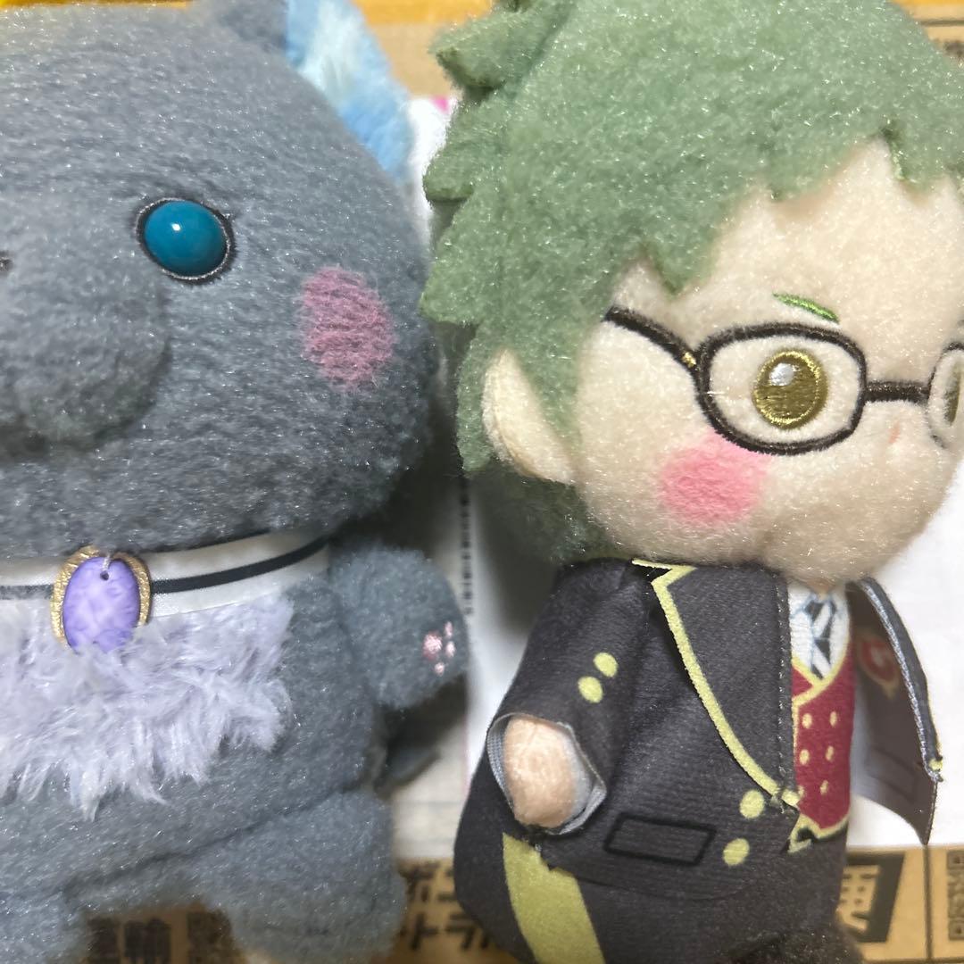 ミャクミャク ゴム紐付きぬいぐるみ 3種セット ツイステまとめ売り