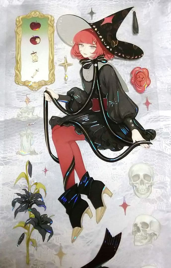 ✩のこり１✩J960＃黯童话(贝壳光)shine切り売り海外人物マステ女の子