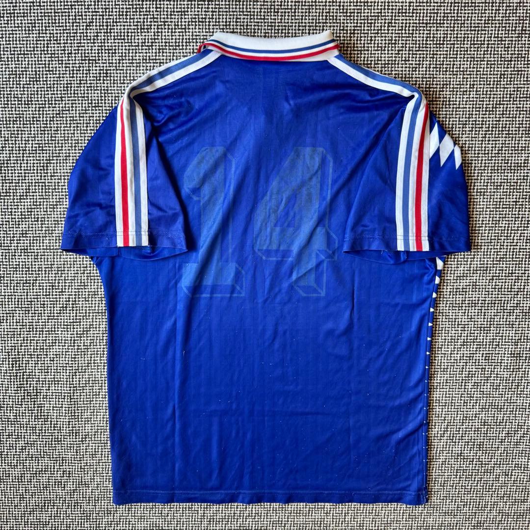 【ジダン代表デビュー１４番モデル】ジダン ＃１４ フランス代表 １９９４（H）