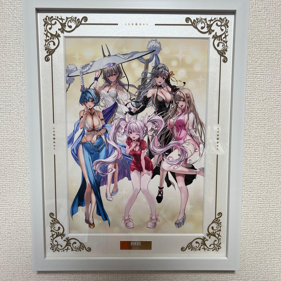 【勝利の女神 NIKKE】 Exhibition 描き下ろしキャラファイングラフ