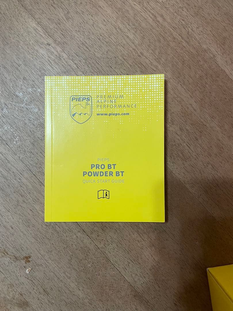 PIEPS POWER BT ビーコン　アバランチトランシーバー
