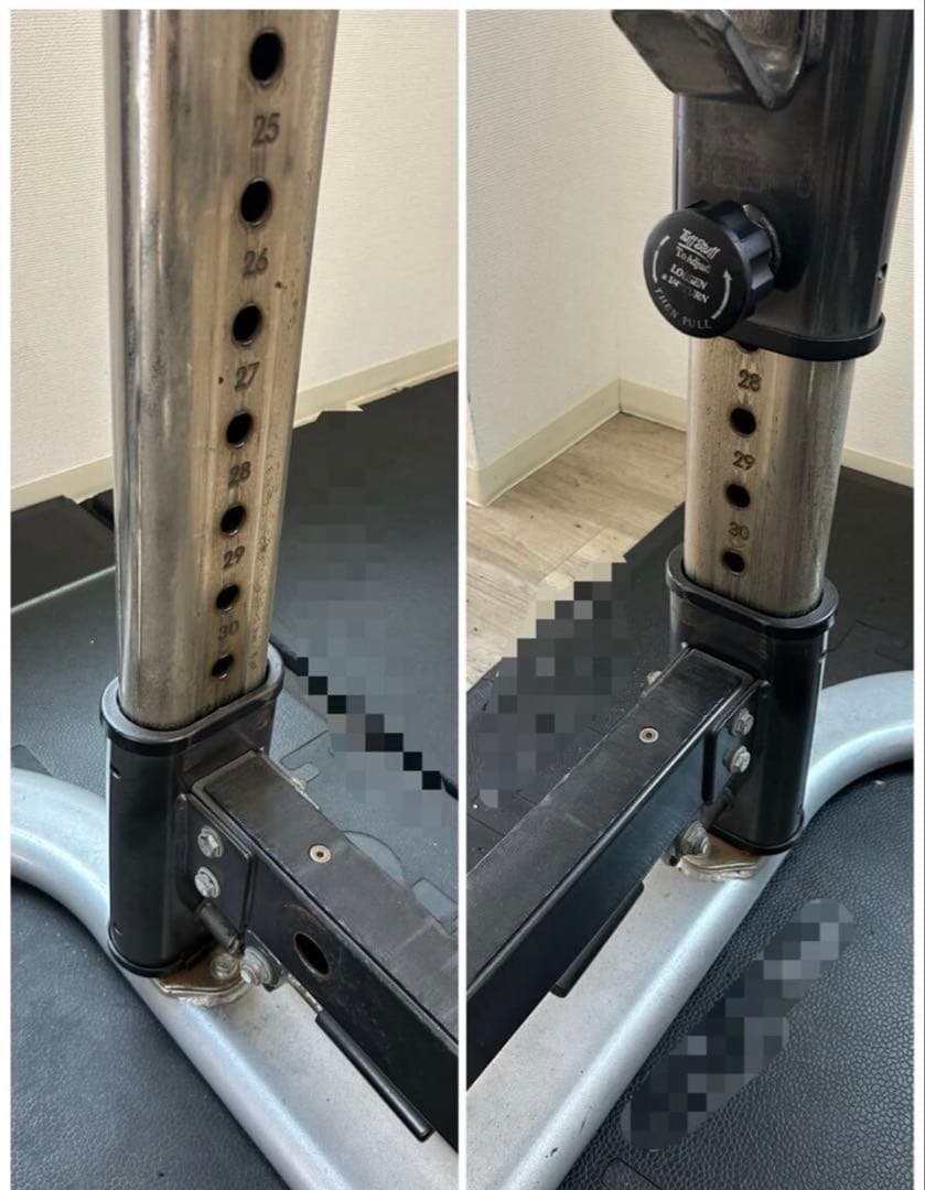 TUFFSTUFF タフスタッフ パワーラック 20kgバー おまけ付き