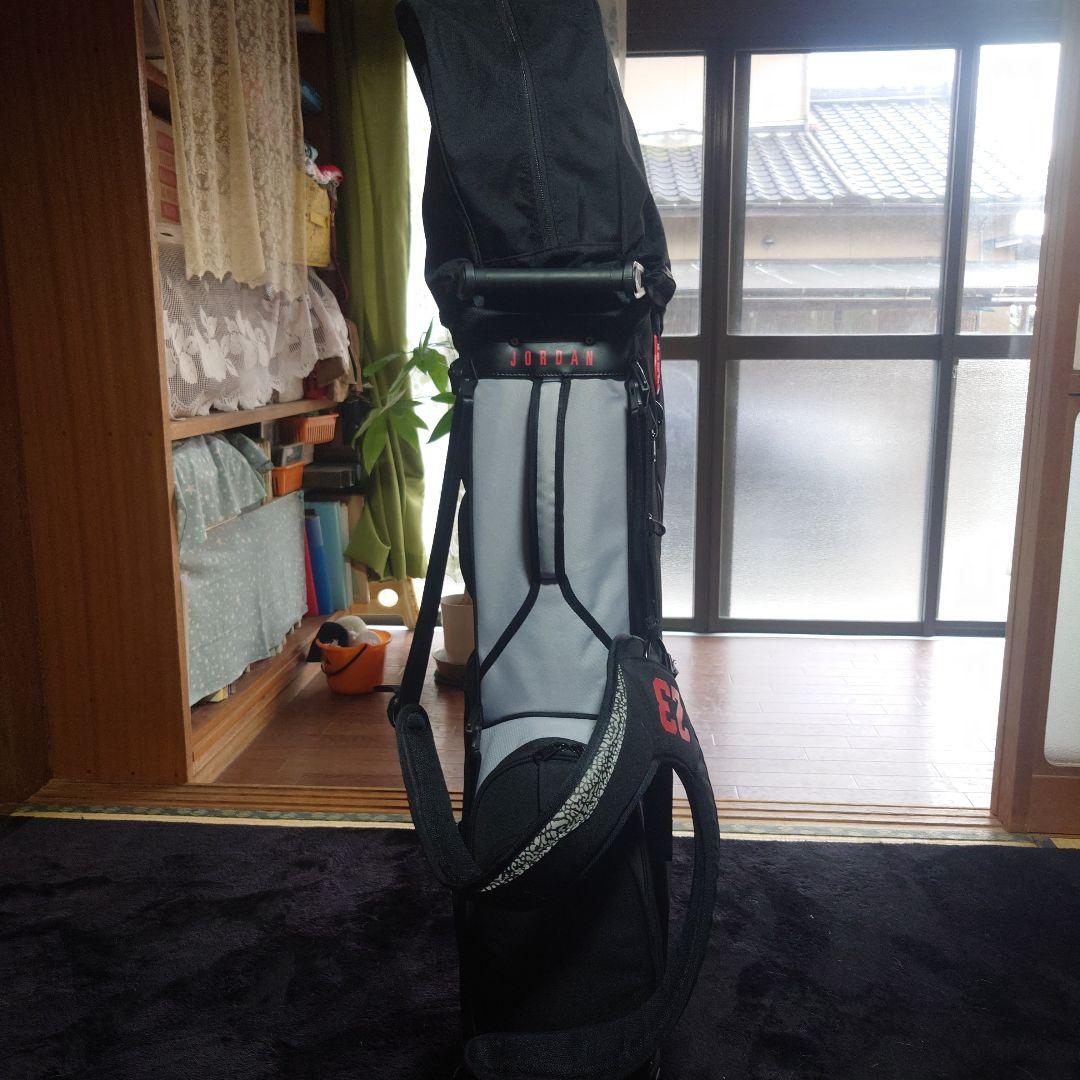 JORDAN キャディバッグ 23 ブラック/グレー