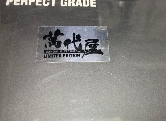 PG G3ガンダム メッキコーティングバージョン ガンダムミュージアム限定品