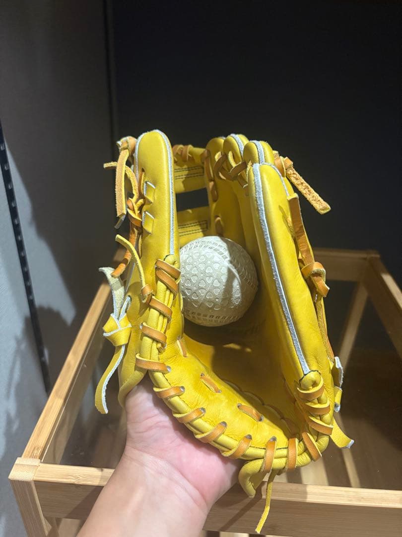 SSK 軟式内野用オーダー イエロー