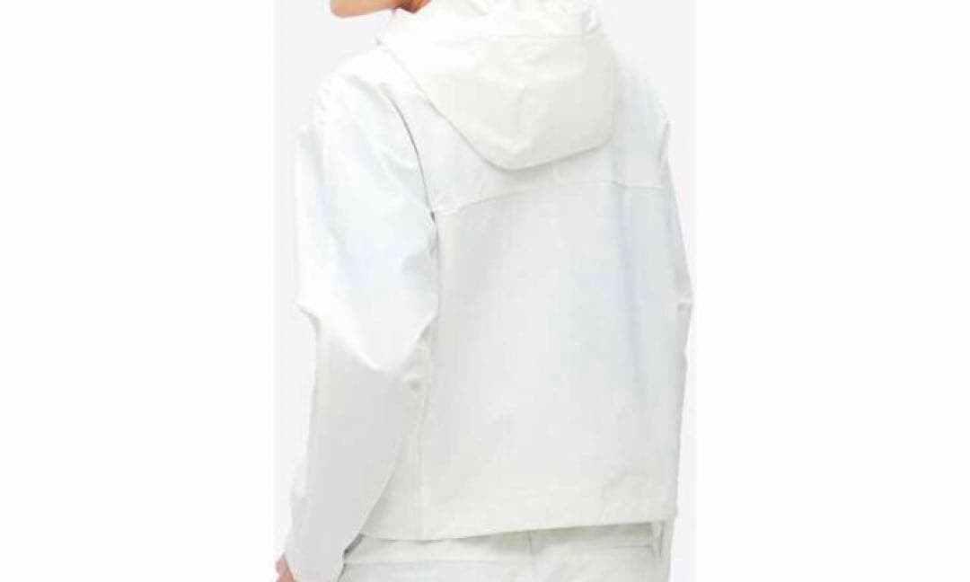 danskin STRETCH DOUBLE WEAVE JACKET ホワイト