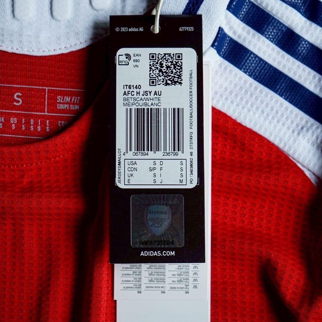 アーセナル 24/25 オーセンティック ユニフォーム ホーム 半袖 正規品 M