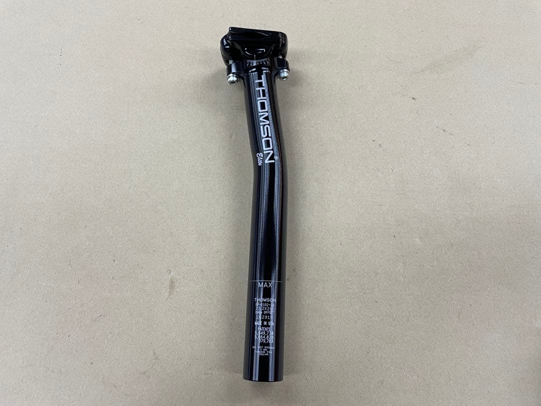 THOMSON Elite シートポスト 27.2mm セットバック トムソン