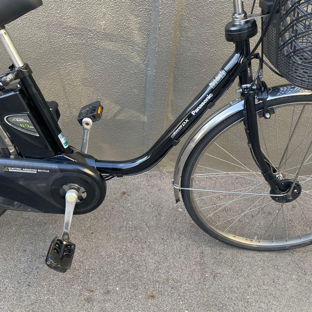 パナソニック電動アシスト自転車26インチ8.9Ah ブラック