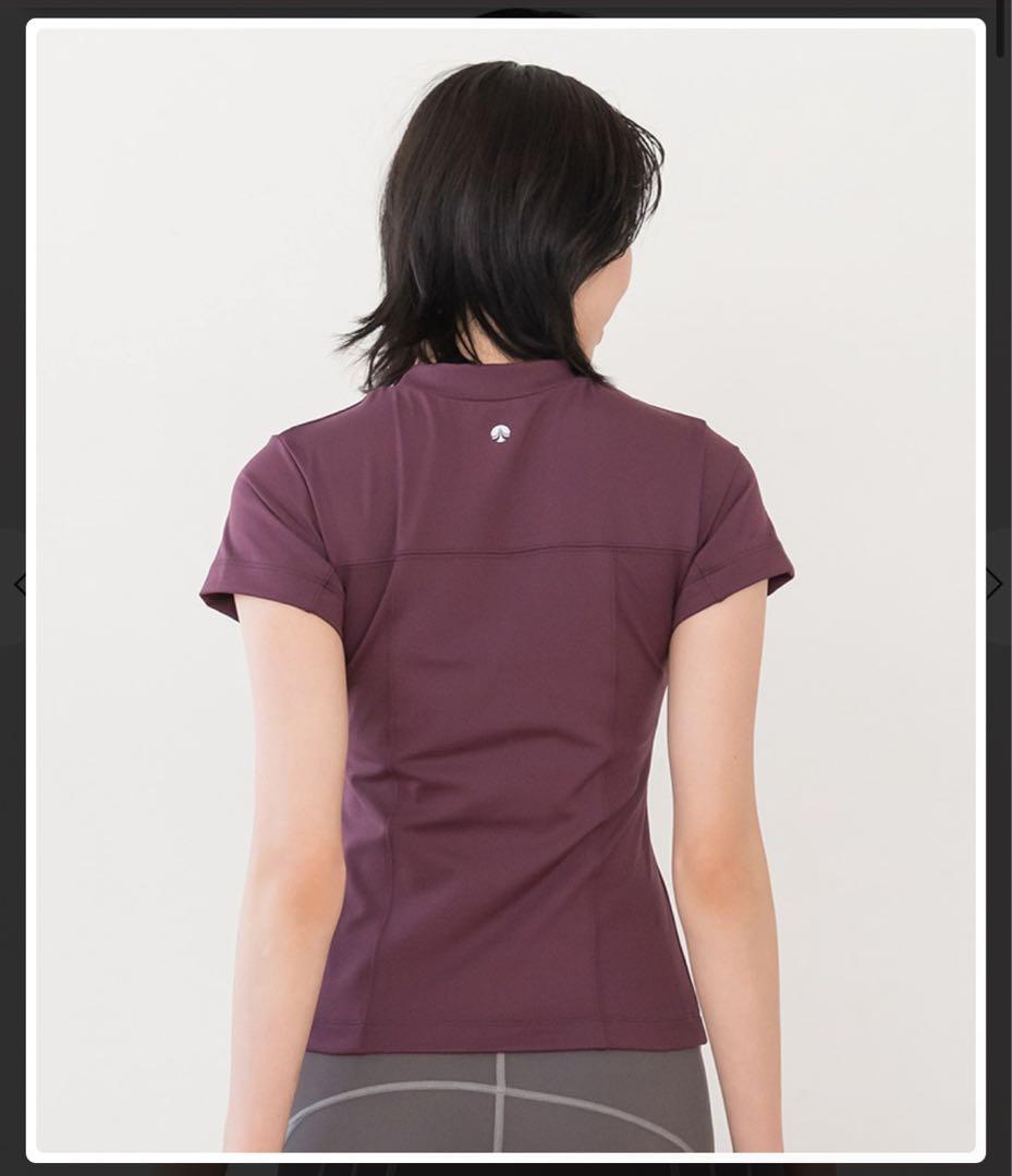 タグ付き未使用品！SUKALA スカーラ　カップ付きミニハイネック　ボルドーM