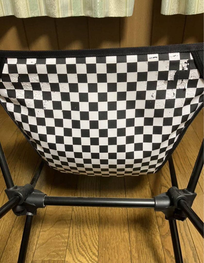 Supreme チェッカーパターン アウトドアチェア