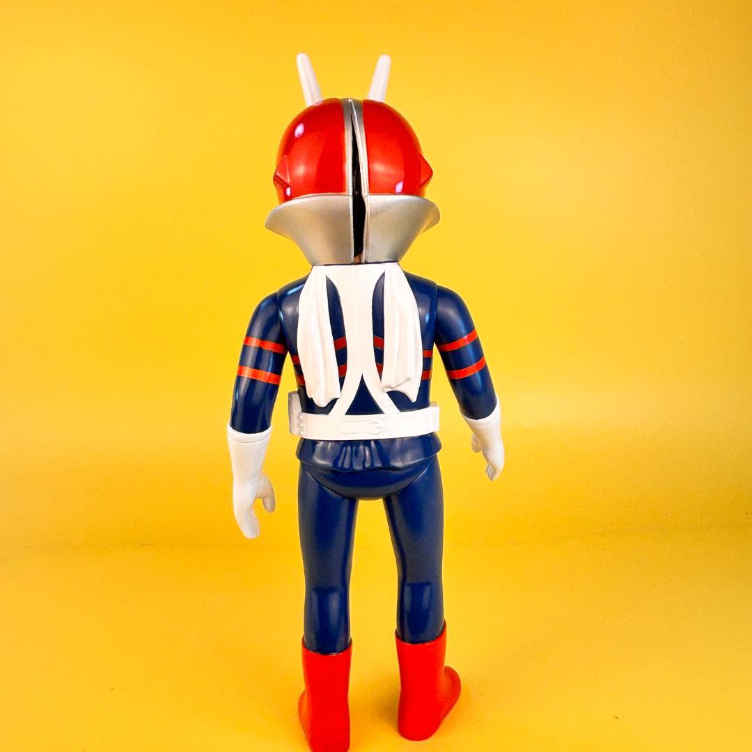 仮面ライダーV3　面取れ　当時物風　珍色　マルサン・ブルマァク・・/やまなや