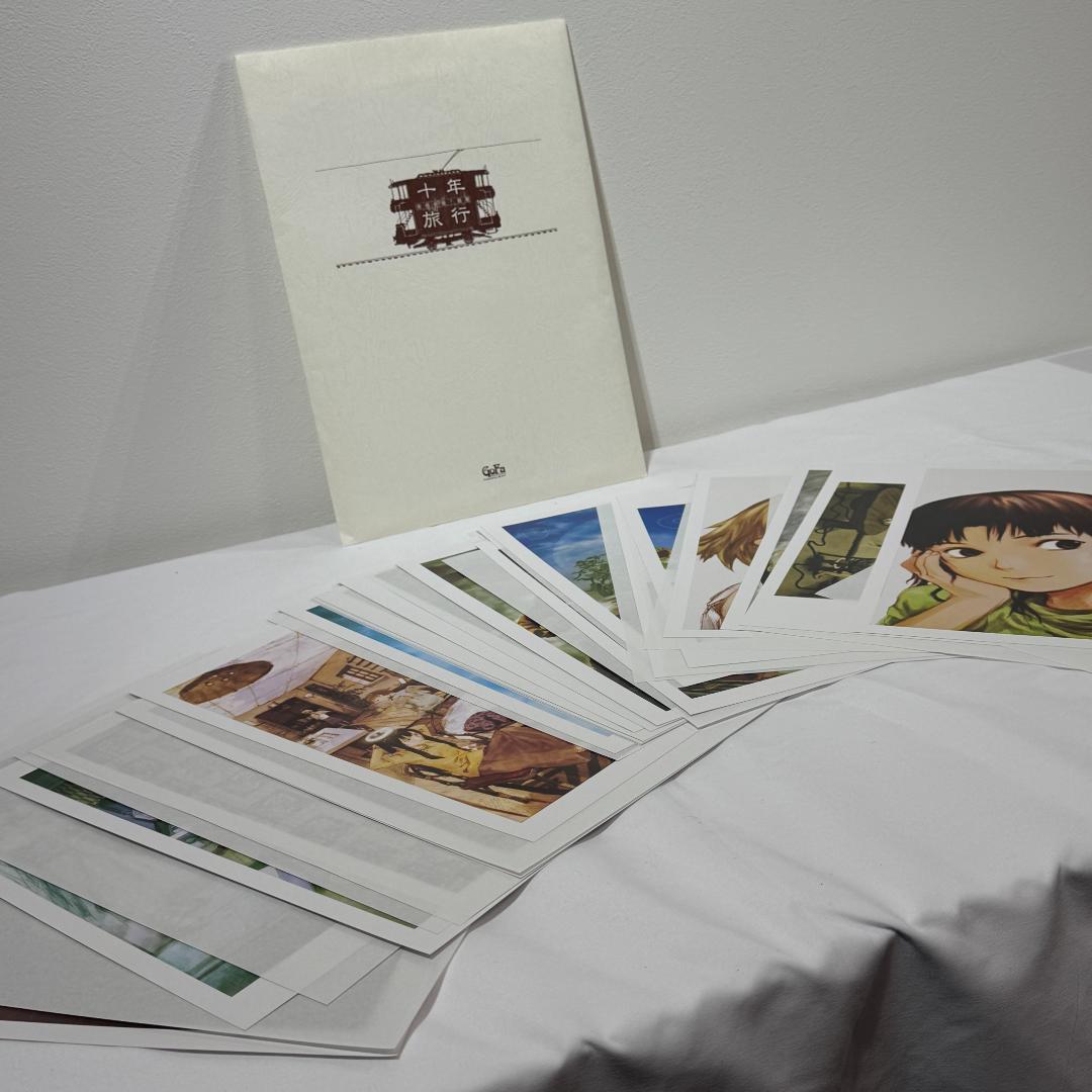 十年旅行 安倍吉俊 ポートレート20枚 複製原画 画集 アート イラスト