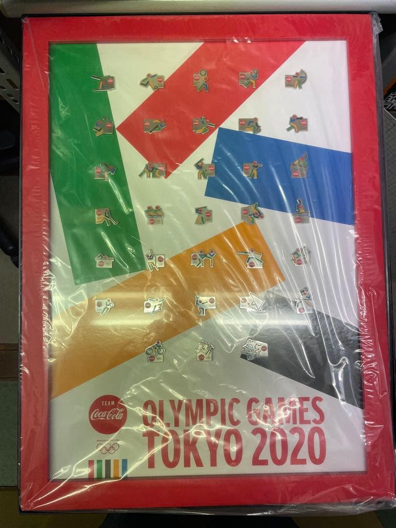 【非売品】コカコーラ ピンバッジ 東京オリンピック2020 懸賞品