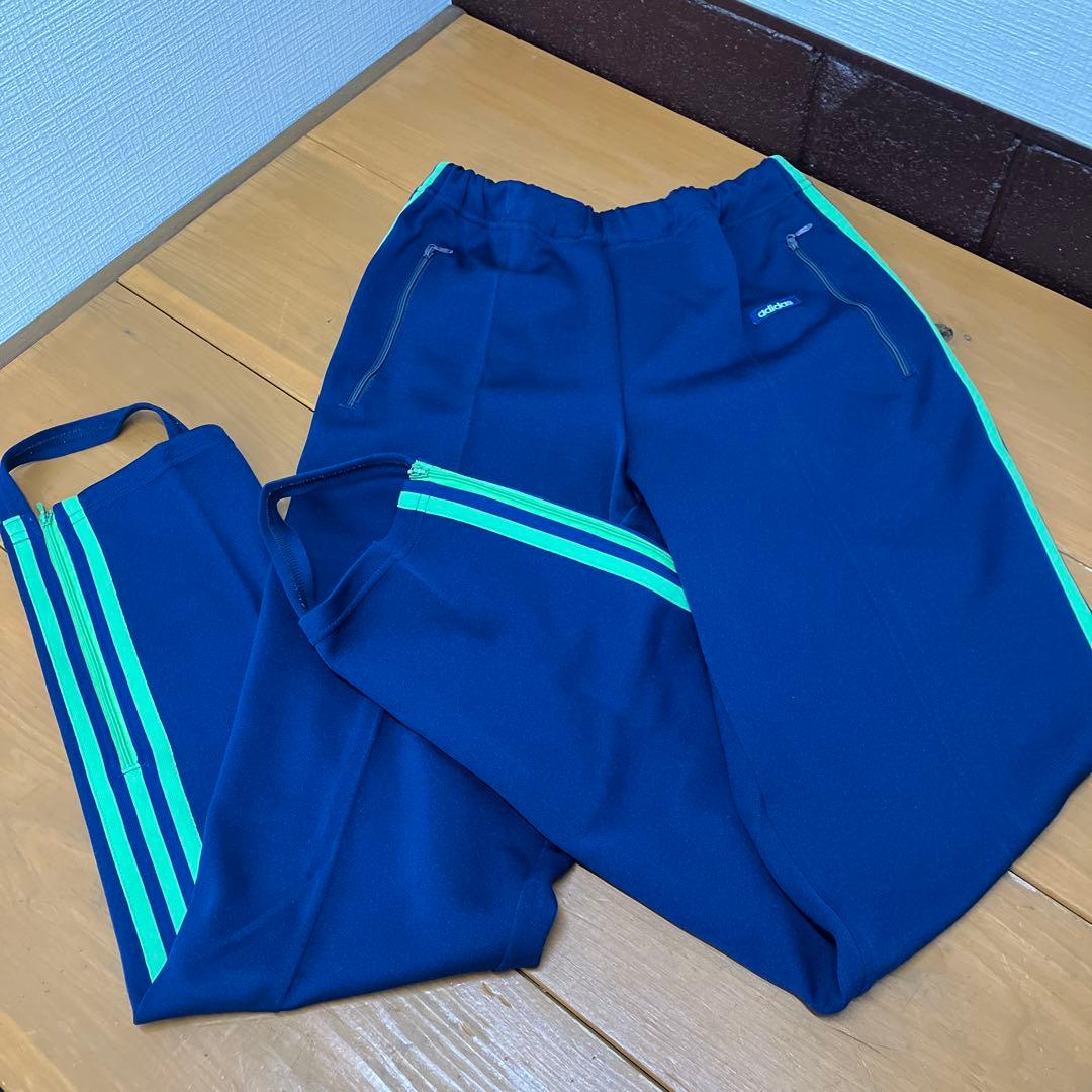 ⑱adidas トラックパンツ 5号70s 80s デサント製 アディダス