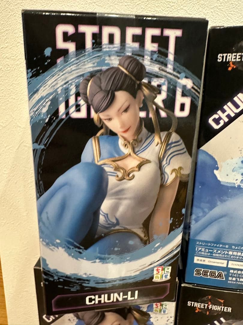 ストリートファイター6 ちょこのせ プレミアムフィギュア 春麗9個セット