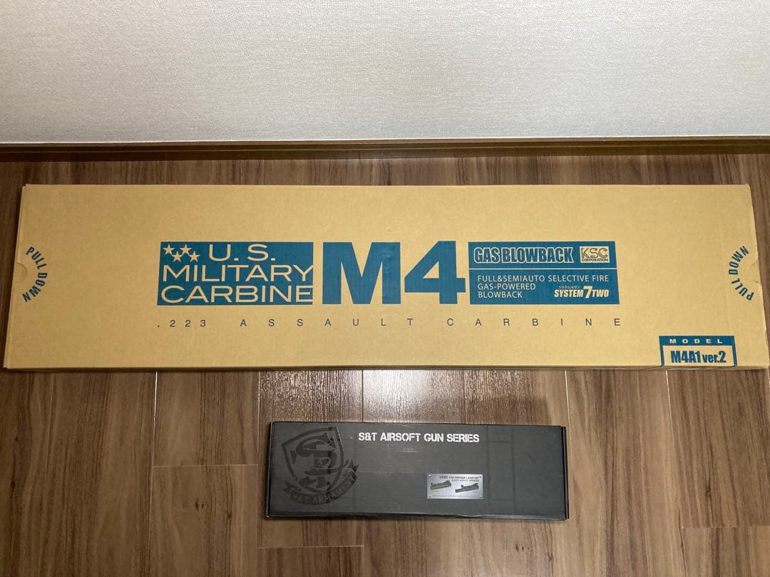 【訳あり　箱付き】KSC M4A1 Ver.2 一部カスタム済み