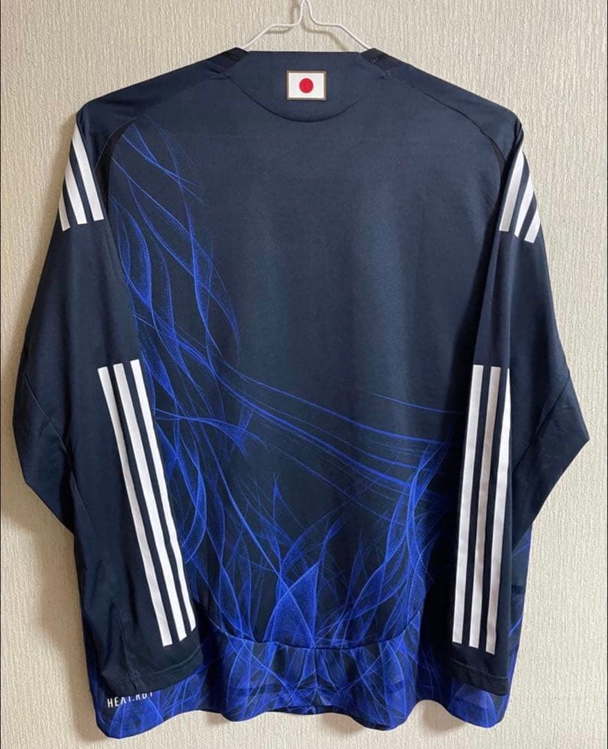 サッカー日本代表 2024 オーセンティック 長袖ユニフォーム　adidas