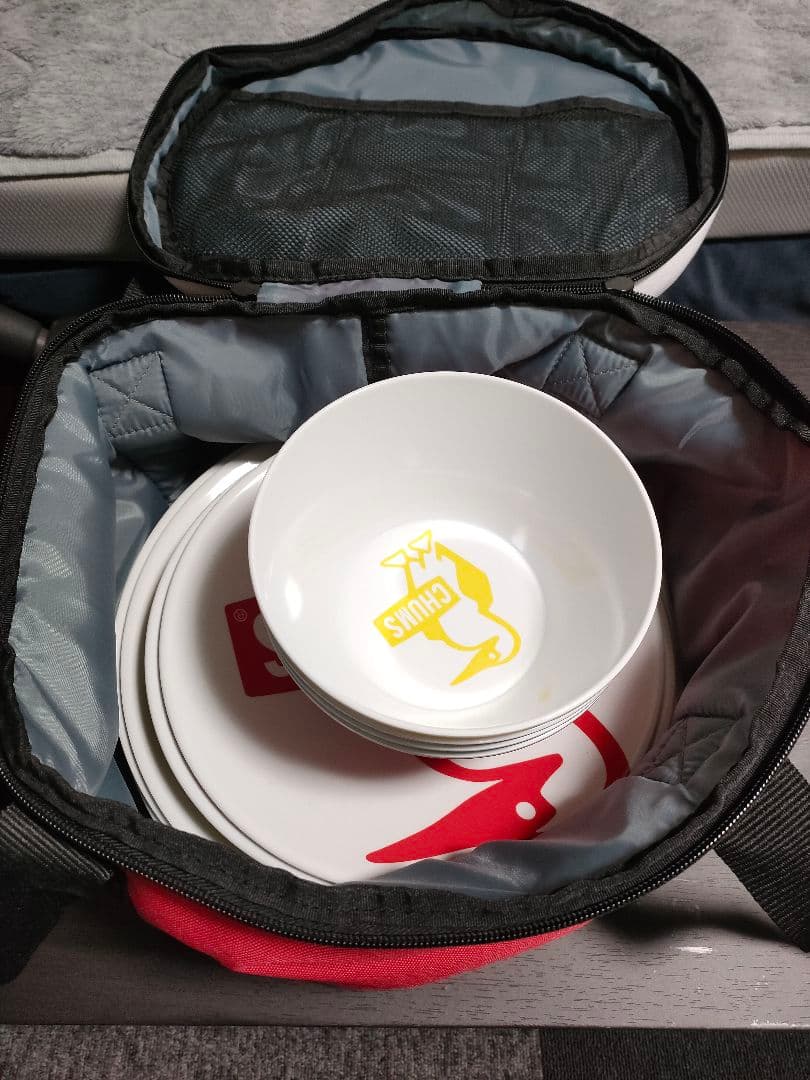 【廃盤品、未使用品】CHUMS　チャムス　メラミンディッシュ　食器